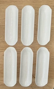 Williams Sonoma "Grande Cuisine" Set 6 weiße Maiskolben Butterschalen - Bild 1 von 5