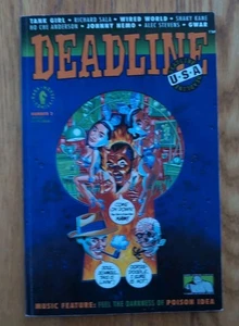 Deadline USA 2 1991 Dark Horse Graphic Novel TPB Shipped Bagged And Boarded - Picture 1 of 2