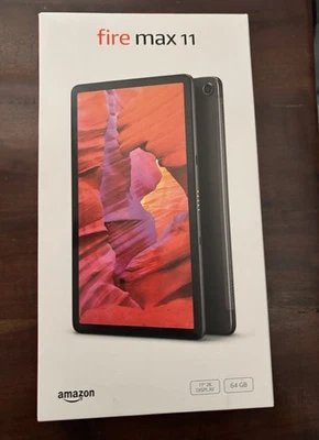 New Amazon Fire Max 11 (13th Gen) 64GB - Wi-Fi  11" 2K Display - Gray - SEALED! - Image 1 of 4
