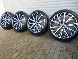 21 Zoll original Audi A8 4N  Sommerräder Alufelgen 4N0601025AF Bicolor neuwertig - Bild 1 von 16