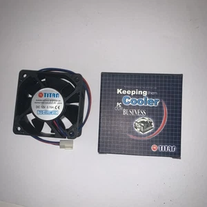 New ~ (High Quality) Titan 60X60X25 MM Cooling Fan 12V 3-Pin - Picture 1 of 3