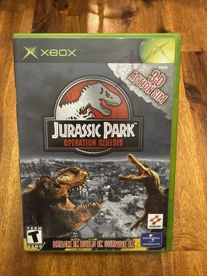Jurassic Park: Operation Genesis (Microsoft Xbox, 2003) CIB!! 🔥🔥🔥 - Image 1 of 4