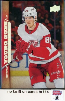 2022-23 Upper Deck Young Guns Retro Exclusives #T86 Elmer Soderblom 100/100 - Image 1 of 2