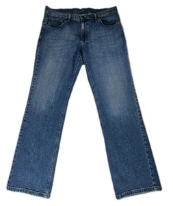 2 Pares de Jeans Mott and Bow Para Hombre 36x32 Azul Pierna Recta Elástico Denim Clásico  - Imagen 1 de 21