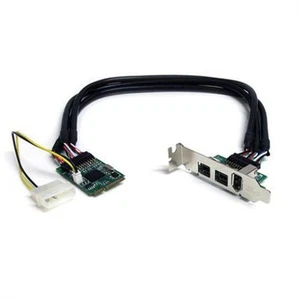 StarTech.com MPEX1394B3 1394 Mini PCI Express FireWire 1x 400/2x 800 Karte - Bild 1 von 6