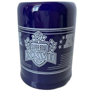 Vintage NFL Super Bowl XXVII Dallas Cowboys Buffalo Bills Keramiktasse Tasse TM 1993 - Bild 1 von 8