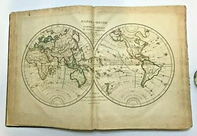 DELAMARCHE 1820 Atlas à L'usage De l'Ecole Royale De Saint-Cyr 33 MAPS FOLIO - Image 1 of 4