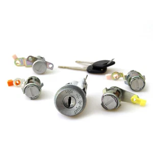 FIT 89-05 TOYOTA HIACE VAN COMUTER 100 TRUNK LOCK IGNITION LOCKS LH RZH DOOR SET - Zdjęcie 1 z 6