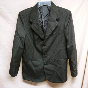 Van Heusen Womens Size 14 Regular Dark Gray Button Front Blazer - Picture 1 of 20