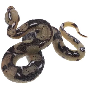 Serpiente de cascabel falsa modelo pitón serpiente realista grande simulación pitón modelo juguete - Imagen 1 de 12