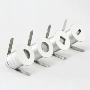 3pcs DC12V 0.5W 50LM IP67 LED Deck Lights Step Light In-Ground Recessed lights - Picture 1 of 16