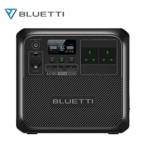 BLUETTI AC180 1152Wh Portable Power Station 1800W Solar Generator Outdoor Trip - Picture 1 of 16