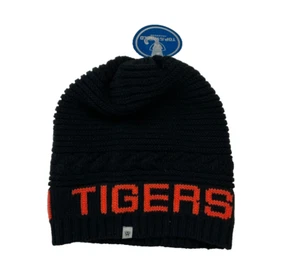 TOW Auburn Tigers Navy Leisure Knit Slouchy Hispter Hanging Beanie - NWT! - Picture 1 of 3