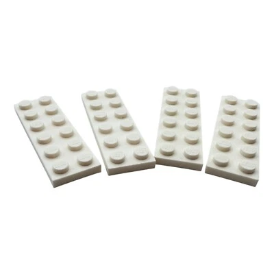 4x LEGO® Platte 2x6 Weiß 379501 3795  white beidseitig bebaubar Grundplatte - Bild 1 von 4