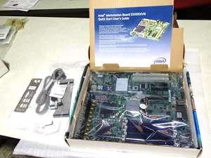 INTEL S5000VXN S5000VXNSATAR WORKSTATION SERVER BOARD NEW - Picture 1 of 4