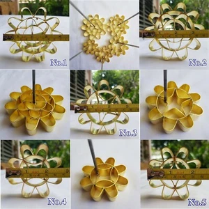 Dok Jok Brass Mold Thai Lotus Cookies Maker Tradition Dessert Kitchenware 5 size - Picture 1 of 74