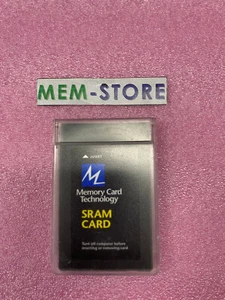 Carte SRAM S02ML2 2 Mo type 1 PCMCIA pour Ensoniq MR Rack/ Alesis QSR synthé - Photo 1/2