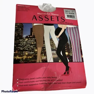 Medias de maternidad Sara Blakely negras talla 2 tabla 4’10-5’9” y 120-150 - Imagen 1 de 2