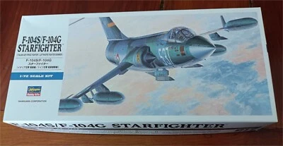 Hasegawa F 104S 104G  1/72 nuovo new Sealed  Italia AMI  Luftwaffe decal Sealed - Immagine 1 di 3