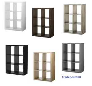 6 Cube Storage Organizer Bin for Vinyl Records, Albums, Books, Art, Collectables - Picture 1 of 18