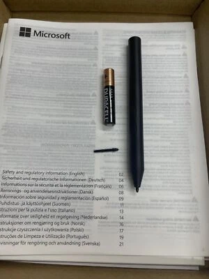 Microsoft Surface Active Stylus Pen For Classroom / Tablet Black 1896 NWH-00001 - Image 1 of 2