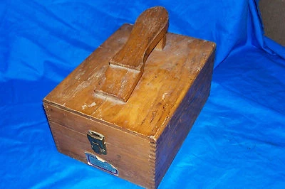 Old Griffin Shinemaster Limpiabotas Caja Brillos Niños’s Madera Vintage Niño’s Foto 1 de 4