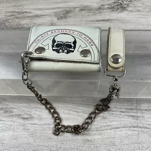 RARE 30 Seconds To Mars A Beautiful Lie Chain Wallet HTF Emo Rock Y2K - Picture 1 of 11
