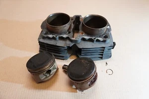 Honda CB450 N CB 450 PC14 NH1 MODELO 1984 bloque cilindro barril motor dañado - Imagen 1 de 13