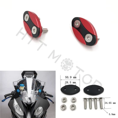 Tapas de cubierta de espejo para BMW S1000RR 2013-2018 rojo Foto 1 de 4