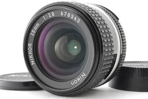 [Fast neuwertig] Nikon Ai-s Nikkor 28 mm f/2.8 MF Weitwinkelobjektiv aus JAPAN - Bild 1 von 8