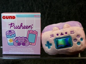CONSOLE PORTABLE ROSE PUSHEEN Gamer Blind Box série 24 peluche chat Gund NEUVE - Photo 1 sur 6