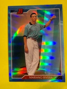 68531 2013 Bowman Rookie Reimpresión Zafiro Azul Refractor Mariano Rivera Yankees - Imagen 1 de 3