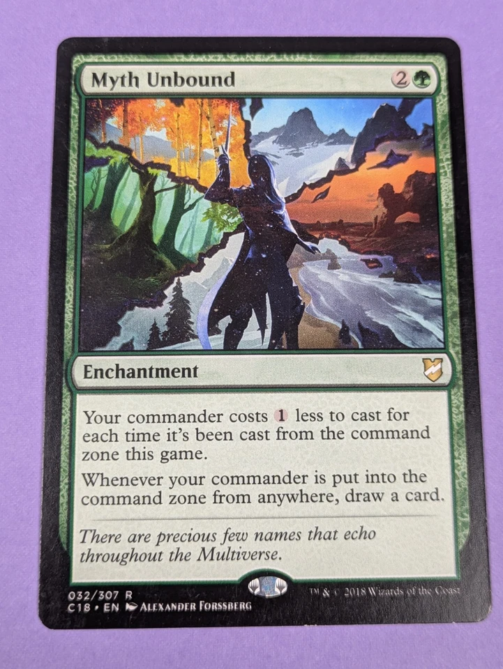 MTG Magic: Commander 2018: Myth Unbound #032/307 Rare - LP - Image 1 of 2