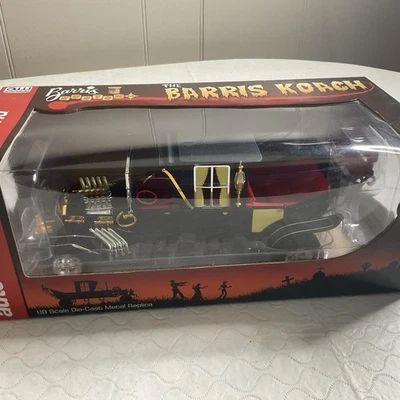 Auto World The George Barris Koach 2016 modelo de coche fundido a presión nuevo The Munsters 1:18 Foto 1 de 4