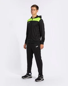  Joma PHOENIX II HD Fluo Black MENS Full Tracksuit Full Tracksuit  - Picture 1 of 17