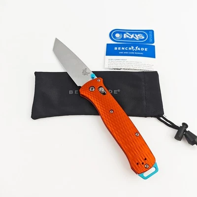 Cuchillo Plegable Benchmade Rescate 537-2301 Naranja Aluminio Hoja CPM-3V Tanto Foto 1 de 4