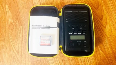 Marantz PMD660 Professional CF Card Recorder 4GB Card, case, adapter Fully Works - Image 1 of 4