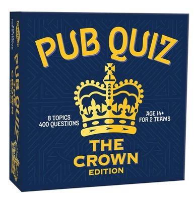 Cheatwell Games Cuestionario The Crown Mini Pub - Imagen 1 de 4