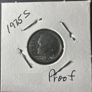 1975 S Roosevelt Dime Brilliant Luster - Picture 1 of 4