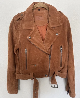 blank nyc COFFEE BEAN MOTO JACKET - Image 1 of 2