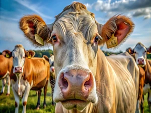 Cow Cattle Farm Rustic Cattle Cowboy High Quality Canvas/Photo Paper PA76 - Picture 1 of 6