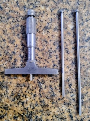 🗽 复古 LUFKIN 规则 NO 513 深微米计 0 -3 — 第 1/4 张图片