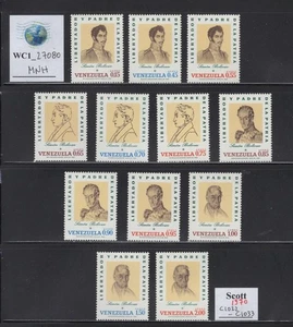 WC1_27080.VENEZUELA. 1970 SIMON BOLIVAR air set. Sc.C1022-C1033. MNH - Picture 1 of 1