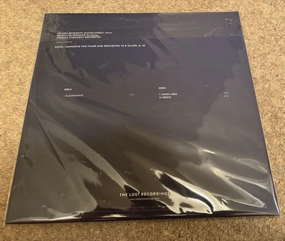 Arturo Michelangeli Ravel Concerto Piano Orchestra Ltd Ed 1167 Lost Recordings - Image 1 of 2