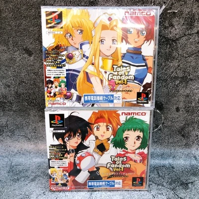 Playstation SET of Tales of Fandom Vol.1 Cress & Mint ver. PS1 Game Sealed New - Image 1 of 4