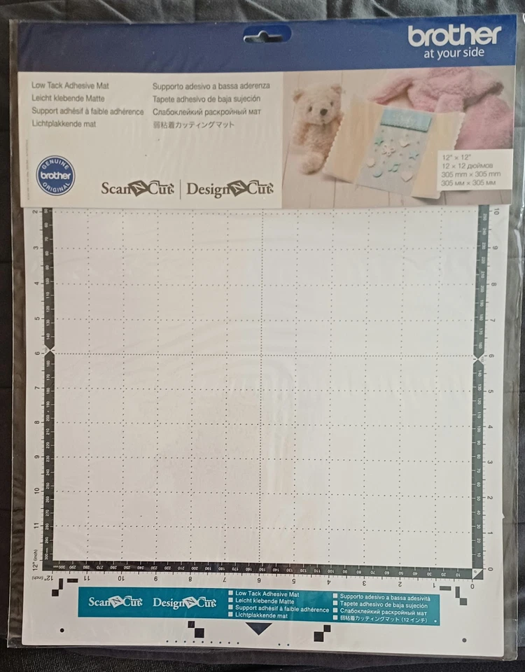 Brother Scan N Cut Low Tack Adisive Mat New In Original Packaging