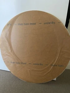 60cm Round Acrylic Board WHITE Welcome Sign, Birthday Baby Shower Engagement AUS - Picture 1 of 4