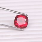 Square Cushion Red Ruby 6.30 Ct. Loose Gemstone Blood Mozambique Amazing RARE