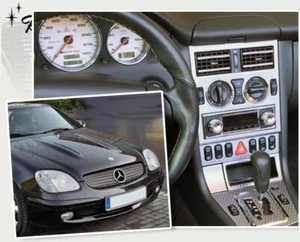 für Mercedes Benz SLK R170 RetroSound Oldtimer Auto Radio DAB+ UKW Bluetooth AUX - Bild 1 von 12