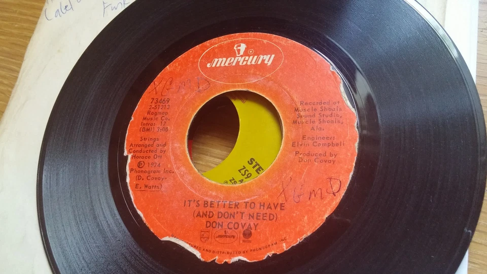 Don Covay 45 It's Better to Have/Leave Him Pt 1 Mercury 73469 Funk - Image 1 of 1